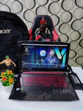 Acer Nitro 5 RAM 16GB SSD+HDD VGA Nvidia GTX Siap Render