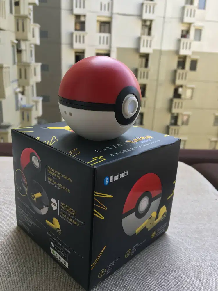 RAZER TWS POKEMON POKEBALL HEADSET BLUETOOTH WIRELESS MURAH MERIAH