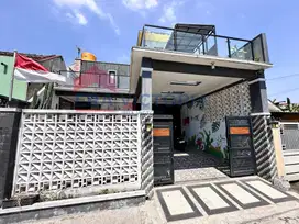 Rumah Bagus Full Furnish Rooftop Area Blimbing Dekat Arjosari & Araya