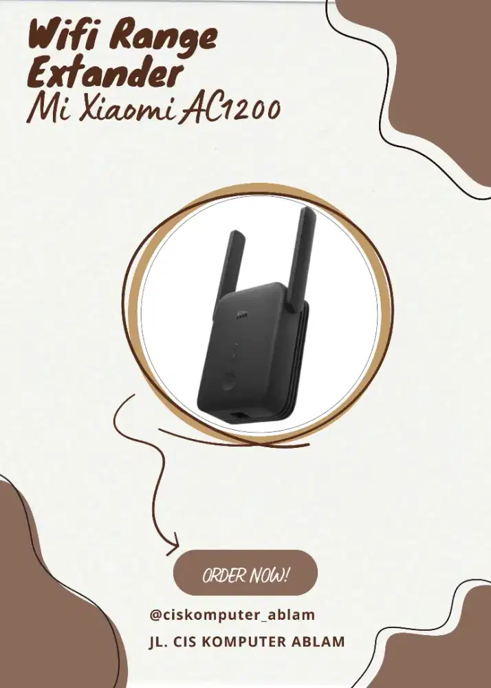 jual wifi range extander Mi Xiaomi AC1200