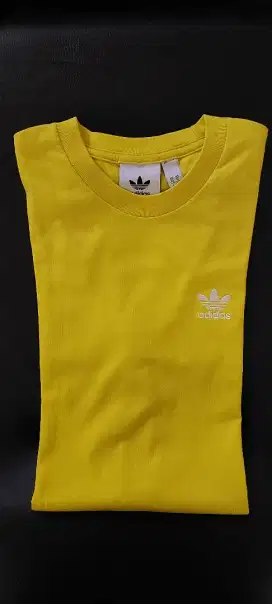 Kaos Adidas pria LD 100, Panjang 75