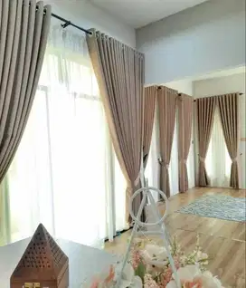 Toko Tirai Gorden Jendela Gordyn Mewah Hordeng Terbaru Murah