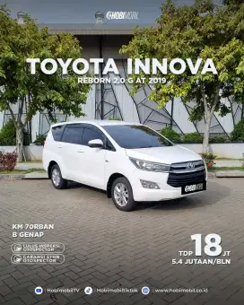 Toyota kijang Innova G Bensin at 2019 garansi mesin transmisi 5 tahun