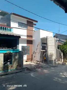 Dijual rumah tahap finishing di perumahan taman wisma asri 1 bekasi
