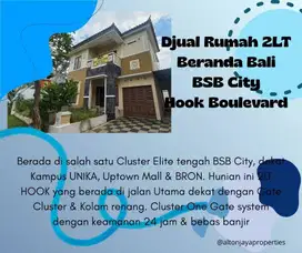 Rumah 2LT HOOK Ready Jalan UTama Beranda Bali Dkt Uptown Mall & UNIKA