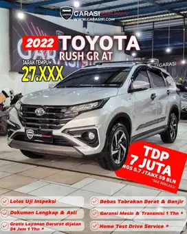 ‼️TDP 7 JT‼️TOYOTA RUSH GR SPORT AT 2022 KM 27 RB