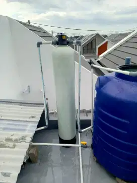 Sepaket filter penjernih air sumur, pam, pdam dll. Sudah pasang