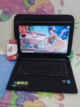 Laptop Murah Gaming Desain Lenovo g40 core i5 ram 12 dobel VGA 2gb