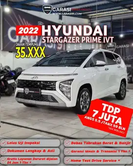 ‼️TDP 7 JT‼️HYUNDAI STARGAZER PRIME IVT 2022 KM 35 RB