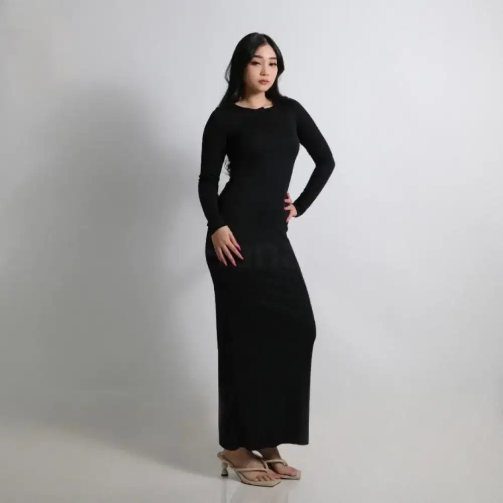 Dress Prebody Knit Rib Super