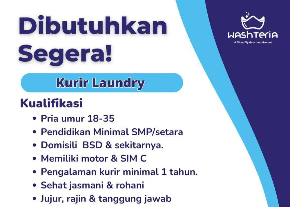 Staff Laundry PGV Cimanggis