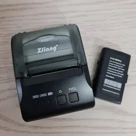 printer kasir mobile bluetooth zjiang 5810 Pro baterai 2000mah 58mm