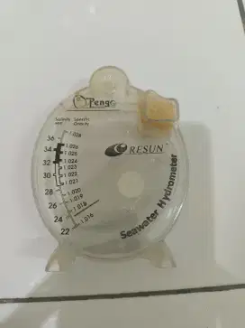 Resun Hydrometer Pengukur Salinitas Air Laut Asin Akuarium