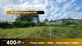 Tanah Malang Siap Bangun Cocok Untuk Hunian