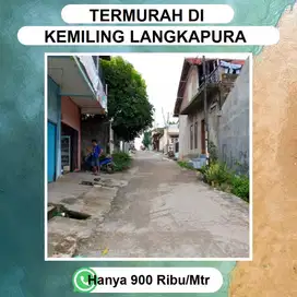 TANAH DATAR SIAP BANGUN DI KEMILING MASIH MURAH BANGET NIH