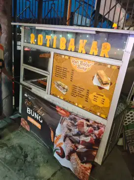 Gerobak roti bakar