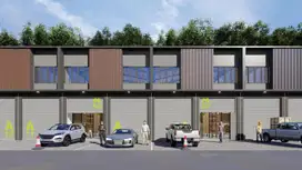 Ruko multiguna, lokasi strategis dp 0%