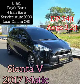 Sienta V Matic 2017 Plat L Hitam AT Metik 2018 G Q Freed PSD Avanza