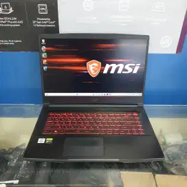 MSI GF63 Thin 10SCSR i5-10200H Ram-8GB SSD-512GB GTX-1650Ti 15inchi