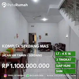 Rumah cantik inti kota medan komplek serdang mas hm yamin