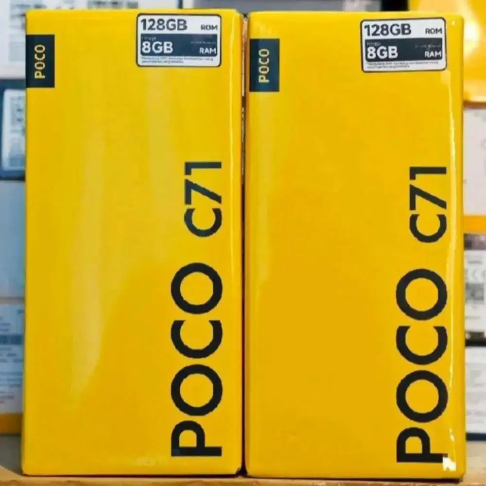 POCO C71 4/128 FRESH NEW GARANSI RESMI