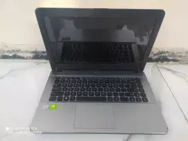 Asus x441UBR/core i3 gen7 ram8/SSD 240+HDD500/VGA Nvidia mx110  Mantap