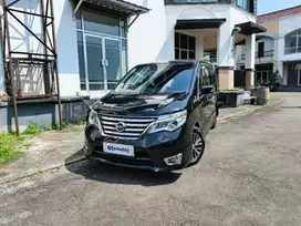 KM Rendah - NISSAN SERENA 2.0 HIGHWAY STAR BENSIN A/T 2015 HITAM