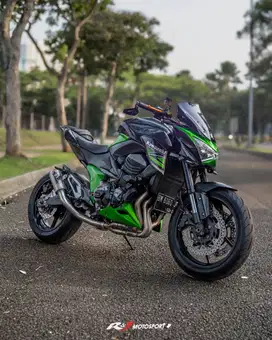 (Full Paper) Kawasaki Z800 Nik 2013 Warna Hijau Knalpot Racing