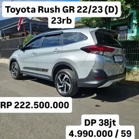 Antik KM 23rb.. Toyota Rush GR AT 2022/2023 (D)