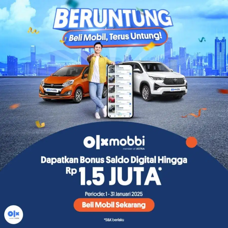 DP 5% Toyota Agya 1.2 G Bensin-AT 2018 ZKL