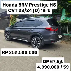 Antik KM 19rb.. Honda Brv Prestige HS CVT 2023/2024 (D)