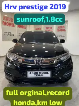 DP 40JT! HRV HR-V RS PRESTIGE CVT 2019 HITAM FUL ORI SIAP PAKAI