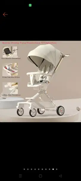 Stroller anak atau kreta dorong