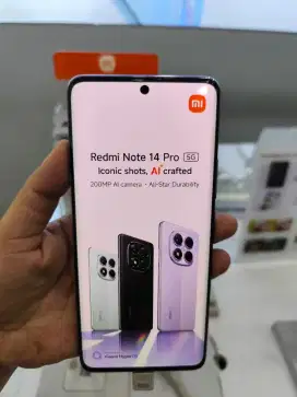 Xiaomi Redmi Note 14 Pro 5G Segelbox bisa COD