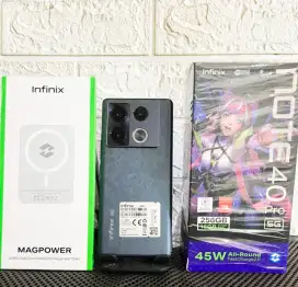 Infinix Note 40 Pro 5G 8/256 Sangat Mulus Fullset Garansi 12 Bulan-