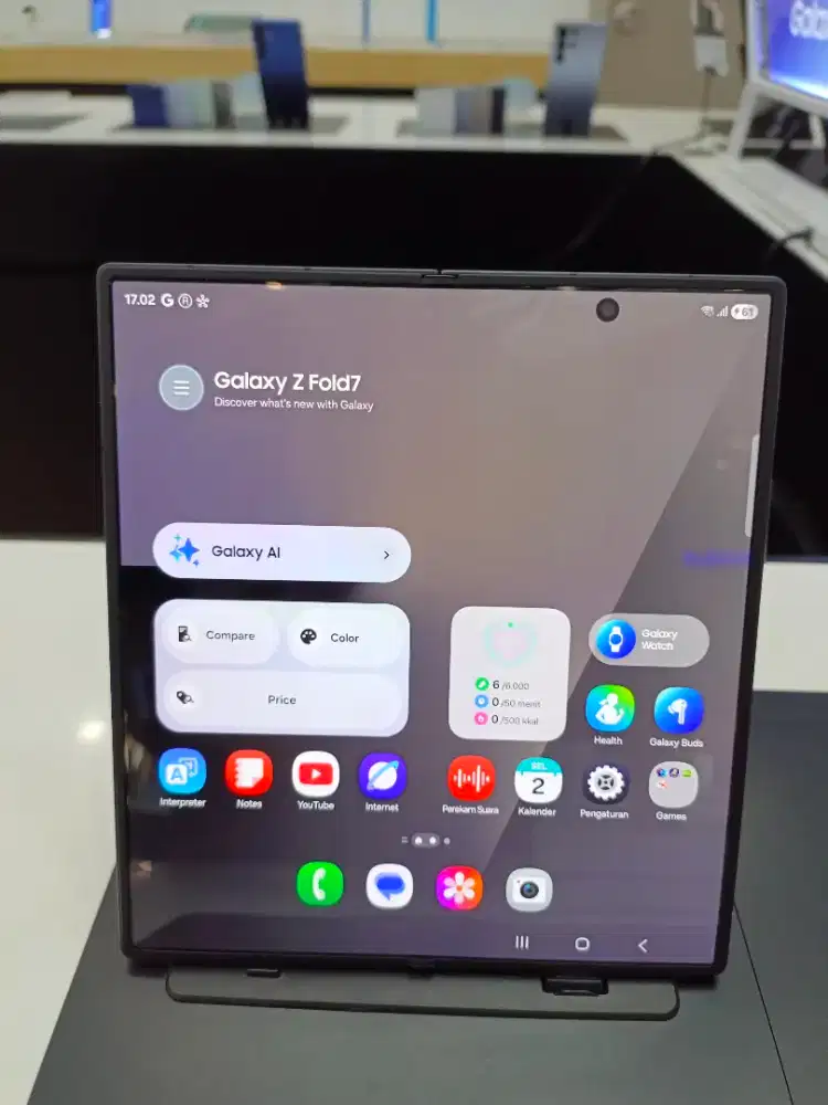 Samsung Galaxy Z Fold7 12/256GB Cicilan Bunga 0% Tanpa Kartu Kredit