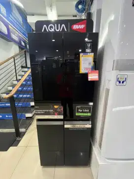 Kulkas Multidoor AQUA AQRTTD546RBG(BK)
Harga&gt;9.468.000