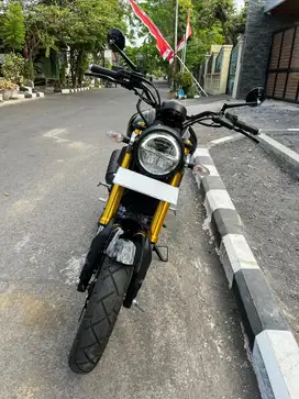 Dijual Yamaha XSR 155 Black / Hitam Glossy 2024