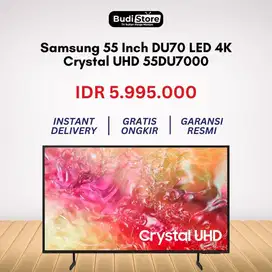 Samsung 55 Inch DU70 LED 4K Crystal UHD 55DU7000