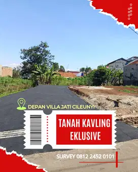 Tanah kavling Bandung Timur sebelah Villa Bandung Indah Cileunyi