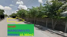 DIJUAL TANAH DI MARGOMULYO PERMAI AKSES KONTAINER LOSS, SHM