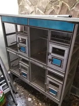 Sangkar burung almunium