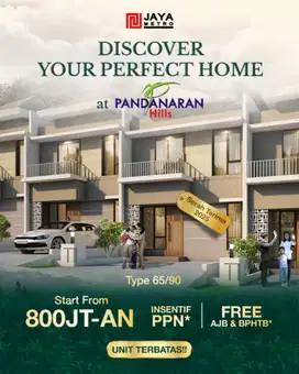 PANDANARAN HILLS, 2 LANTAI DI MANGUNHARJO