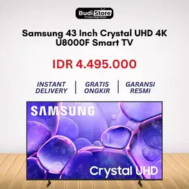 Samsung 43 Inch Crystal UHD 4K U8000F Smart TV