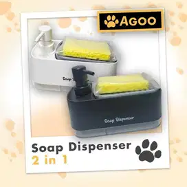 soap dispenser sabun cuci piring merk AGOO ada baret
