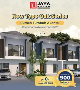 PANDANARAN AVENUE 800 JUTAAN 2 LANTAI DI TEMBALANG