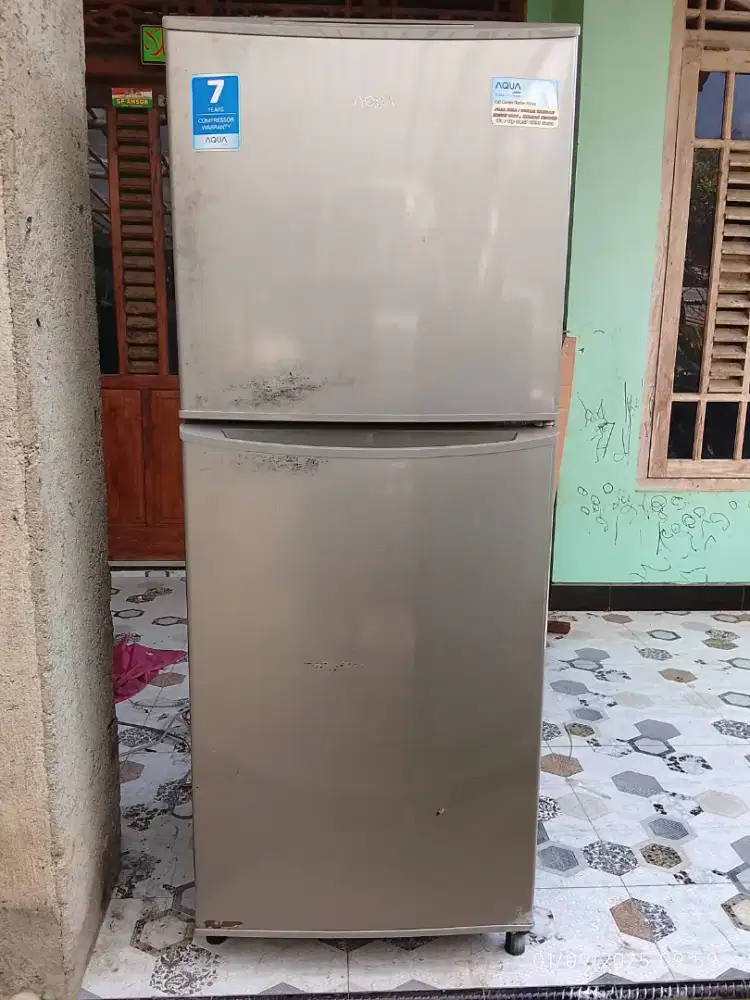 Kulkas aqau 2 pintu normal