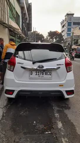 Yaris S at TRD 2014 putih (Dp.10% aza) Bisa Tuker Tambah