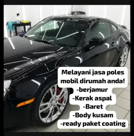 Jasa poles mobil detailing