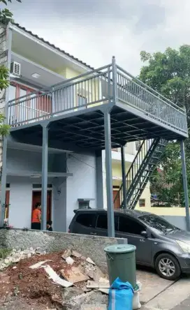 Kanopi dak plat/Mezzanine